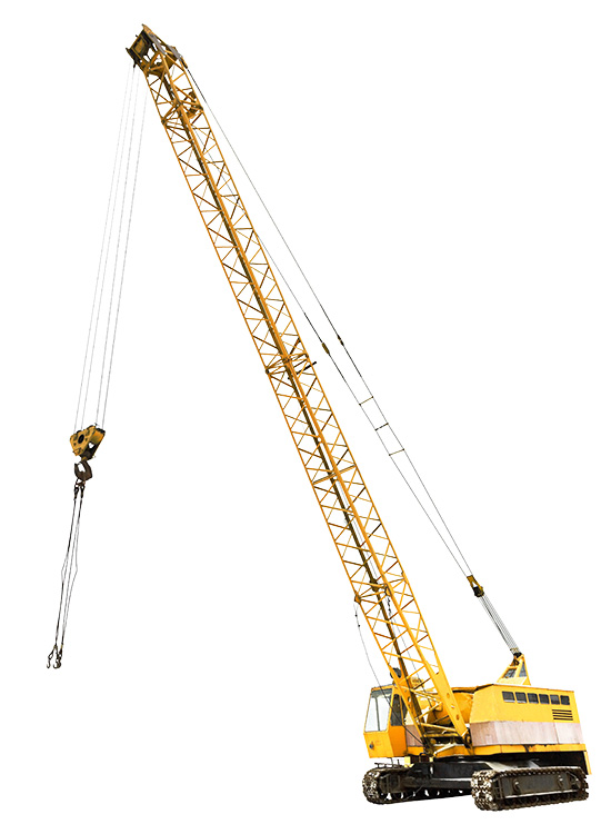 Tall mobile crane